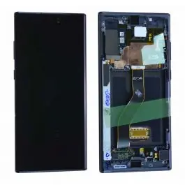 Commande En Gros Écran Samsung Galaxy Note 10+ (N975F) Noir Cosmos + Châssis Origine