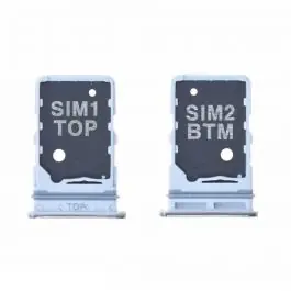 Tiroir SIM / SIM 2 Samsung Galaxy A80 (A805F) Argent Origine Remise
