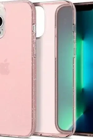 Pas Cher Coque iPhone 13 Pro Spigen Liquid Glitter Rose (Rose)