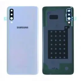 Vitre arrière Samsung Galaxy A70 (A705F) Blanc Origine Meilleur Choix