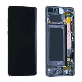 Seulement Aujourd’hui Écran Samsung Galaxy S10+ (G975F) Noir Prisme + Châssis Origine