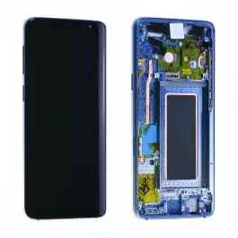 Remise Écran Samsung Galaxy S9 (G960F) Bleu Polaris + Châssis Origine