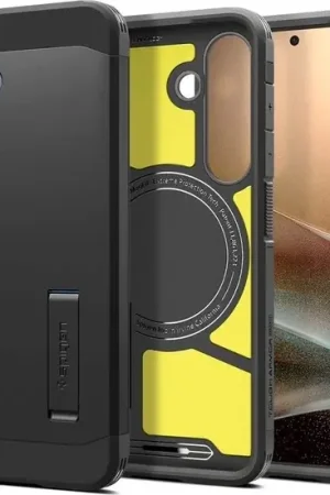Spigen Samsung Galaxy S25 Plus Tough Armor AI MagFit Coque (Noir) Meilleur Prix