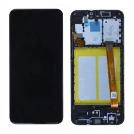 Prix Promo Écran Samsung Galaxy A20e (A202F) Noir + Châssis Origine