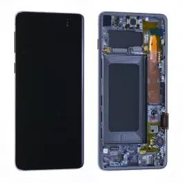 Achetez Aujourd’hui Écran Samsung Galaxy S10 (G973F) Noir Prisme + Châssis Origine