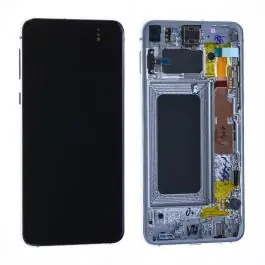 Prix Choc Écran Samsung Galaxy S10e (G970F) Blanc Prisme + Châssis Origine