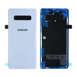 Authentique Vitre arrière Samsung Galaxy S10+ (G975F) Blanc Céramique Origine