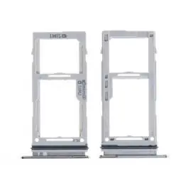 Remise Tiroir SIM / SD / SIM 2 Samsung Galaxy S10 (G973F) / S10+ (G975F) Blanc Prisme