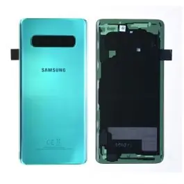 Dernier Modèle Vitre arrière Samsung Galaxy S10 (G973F) Vert GH82-18378E Origine