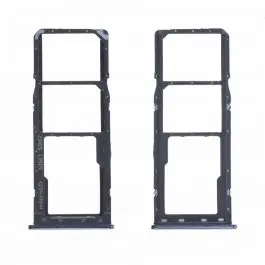 Tiroir SIM / SD / SIM 2 Samsung Galaxy  A50 (A505F) / A20 (A205F) / A30 (A305F)  Noir Commander Maintenant