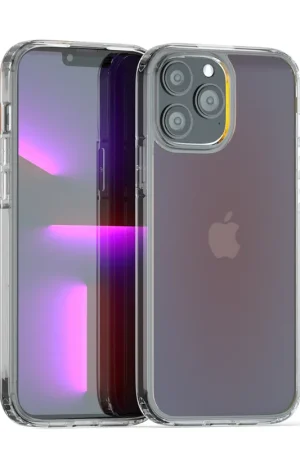 Coverzs Coque transparent et dégradé de colours iPhone 13 Pro Max (rouge) Achetez Aujourd’hui