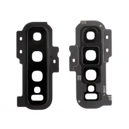 Super Prix Contour / Vitre cache caméra arrière Samsung Galaxy S10+ (G975F) Noir Prisme