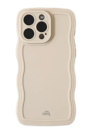 Remise xoxo Wildhearts Wavy case Beige - Coque iPhone 12 Pro
