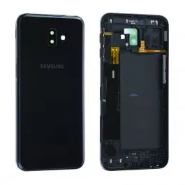 Coque arrière / Châssis Samsung Galaxy J6+ (J610F) Noir Origine Must-Have