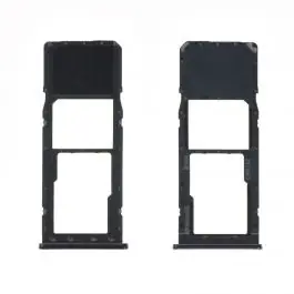 Certifié Tiroir SIM / SD Samsung Galaxy A7 2018 (A750F) Noir
