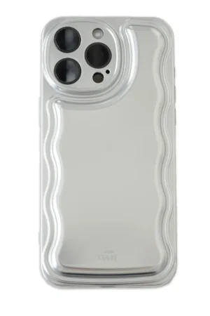 xoxo Wildhearts Wavy case Silver - Coque iPhone 15 Pro Max Commander Maintenant