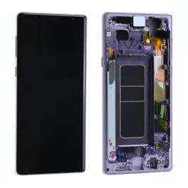 Commander Vite Écran Samsung Galaxy Note 9 (N960F) Mauve Orchidée + Châssis Origine