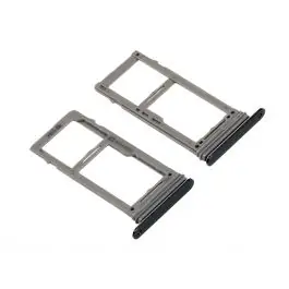 Tiroir SIM / SD Samsung Galaxy Note 9 (N960F) Noir Profond Commander Vite