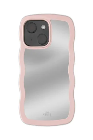 xoxo Wildhearts Wavy mirror case Pink - iPhone 14 Prix Promo