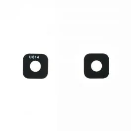 Vitre cache caméra Samsung Galaxy A6 2018 (A600F) Noir Usine Directe