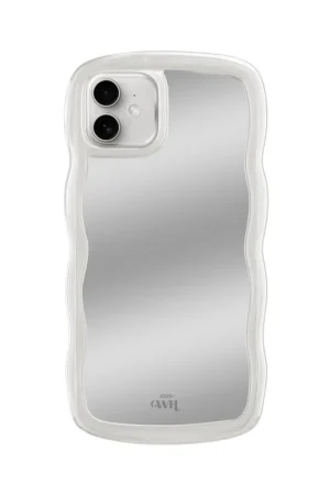 Expédié Aujourd’hui xoxo Wildhearts Wavy mirror case Transparant - iPhone 12
