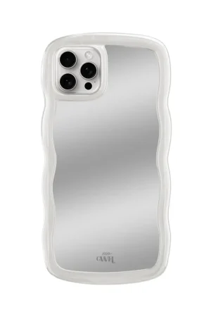 xoxo Wildhearts Wavy mirror case Transparant - iPhone 12 Pro Max Dernier Modèle