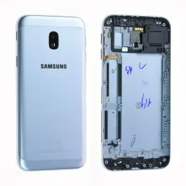 Coque arrière / Châssis Samsung Galaxy J3 2017 (J330F) Bleu Marque