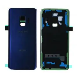Vitre arrière (Duos) Samsung Galaxy S9 (G960F) Bleu Corail Origine Populaire