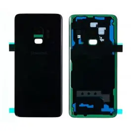Vitre arrière Samsung Galaxy S9 (G960F) Noir Carbone Origine Offre Limitée