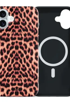 xoxo Wildhearts Leopard Dream - Coque iPhone 16 avec MagSafe Dernière Chance