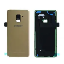 Vitre arrière Samsung Galaxy A8 2018 (A530F) Or Topaze Origine Offre Exclusive