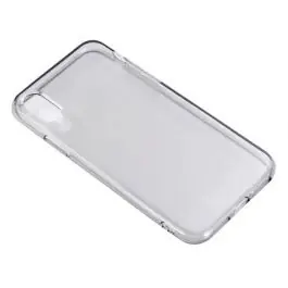 Pas Cher Coque Silicone Samsung Galaxy S8 (G950F) Transparent Noir