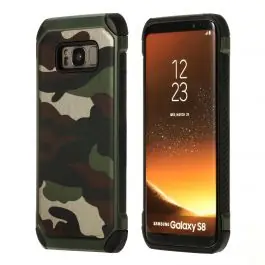 Prix Promo Coque Renforcée NX Case Samsung Galaxy S8 (G950F) Camouflage (Vert)