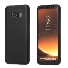 Coque Intégrale 360 Samsung Galaxy S8 (G950F) Noir Offre Du Jour