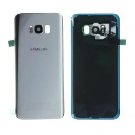 Vitre arrière Samsung Galaxy S8+ (G955F) Argent Polaire Origine Vente Flash