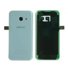 Vitre arrière Samsung Galaxy A3 2017 (A320F) Bleu Origine Solde