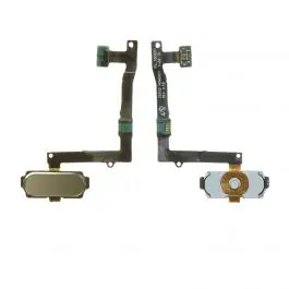 Vente Flash Nappe HOME Samsung Galaxy S6 Edge Plus (G928F) Or