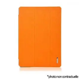 Vente Flash Housse Grainé Remax Samsung Galaxy Tab 3 10.1 (P5200) Orange