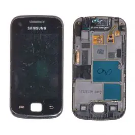 Super Prix Écran Samsung Galaxy Gio (S5660) Noir + Châssis (Occasion)