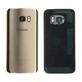 Vitre arrière Samsung Galaxy S7 (G930F) Or Platine Origine Quantité Limitée