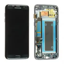 Dernier Modèle Écran Samsung Galaxy S7 Edge (G935F) Noir Onyx + Châssis Origine