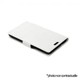 Authentique Housse Flip Samsung Galaxy Note Note 3 (N9005) Blanc