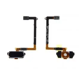 Vente Directe Nappe / Bouton HOME Samsung Galaxy S6 (G920F) Noir