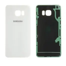 Satisfait Ou Remboursé Vitre arrière Samsung Galaxy S6 Edge Plus (G928F) Blanc Astral