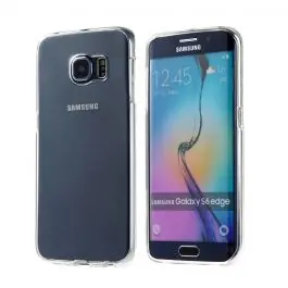 Top Vente Coque Silicone Samsung Galaxy S6 Edge (G925F) Transparent