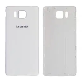 Quantité Limitée Coque arrière Samsung Galaxy Alpha (G850F) Blanc origine