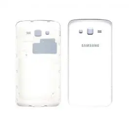 Prix Promo Coque arrière Samsung Galaxy Grand 2 (G7105) Blanc