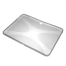 Retour Gratuit Coque X-Line Samsung Galaxy Tab 4 10.1 (T530/T535) Transparent Noir