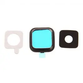 Satisfait Ou Remboursé Contour / Vitre cache caméra Samsung Galaxy Note 4 (N910F) Noir