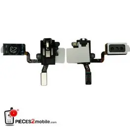 SAMSUNG GALAXY NOTE 3 NAPPE CONNECTEUR JACK KIT PIÉTON + ÉCOUTEUR INTERNE N9005 Authentique